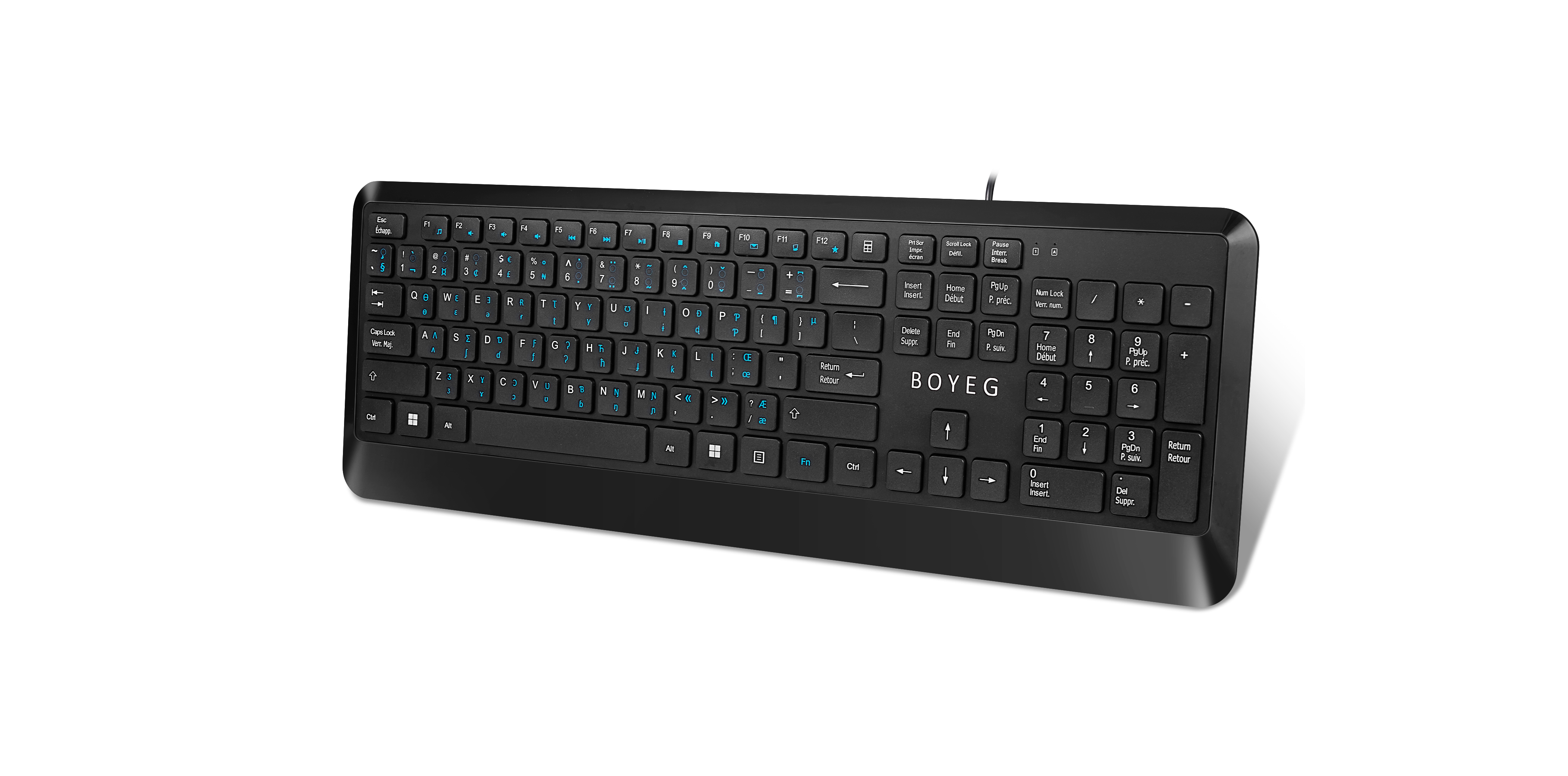 BOYEG Office Keyboard — designed for African languages